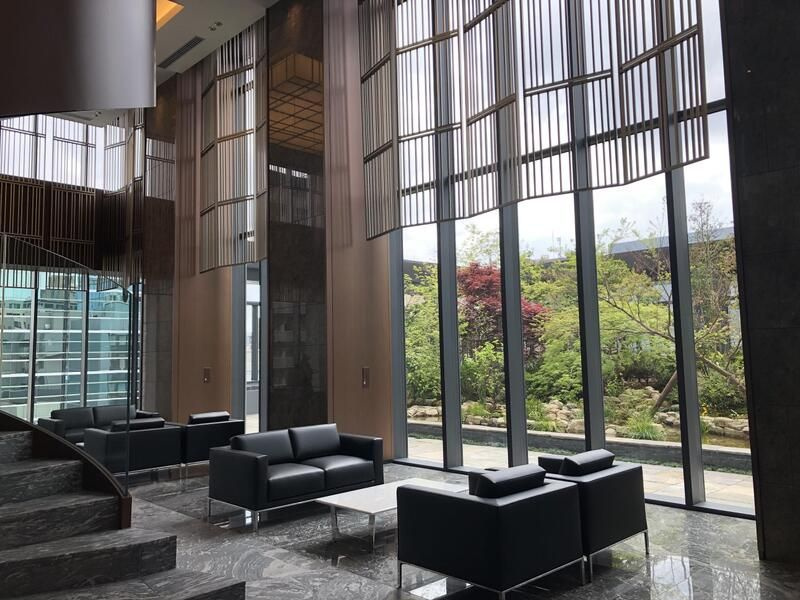 パークコート文京小石川ザ タワーのロビー