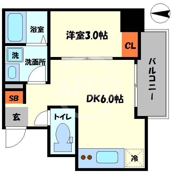 SOAR SHINIMAMIYAの間取り|SOAR SHINIMAMIYA　間取り
