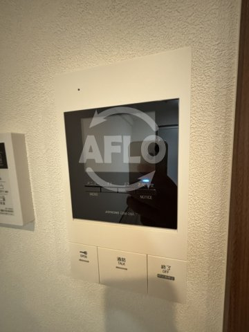 レシオス大阪城SOUTHのセキュリティ|レシオス大阪城SOUTH　モニター付きインターホン