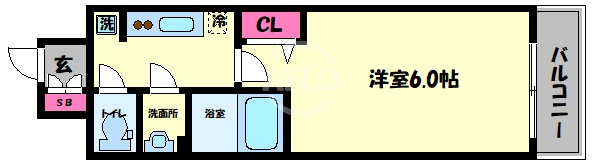 ファステート大阪上本町ソーレ  の間取り|ファステート大阪上本町ソーレ　間取り