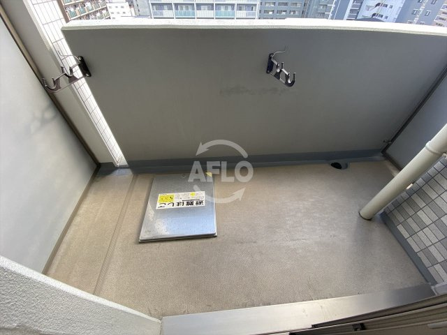 エスリード谷町六丁目のバルコニー|エスリード谷町六丁目　バルコニー