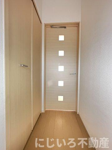 クレセントⅡの玄関