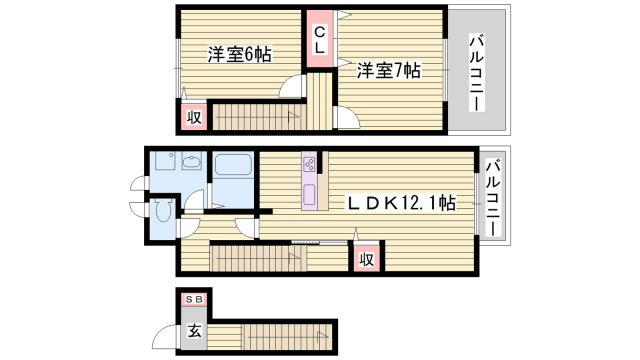 エテルナの間取り