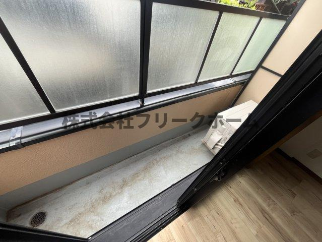 コーポグロリアのバルコニー