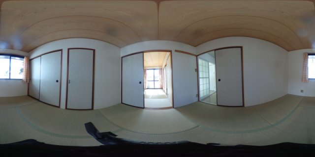 コーポサンライズB棟の寝室