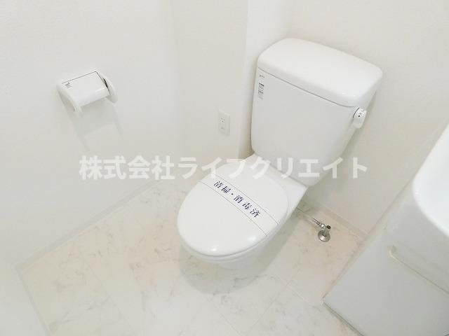 ヴィラフローリッシュのトイレ