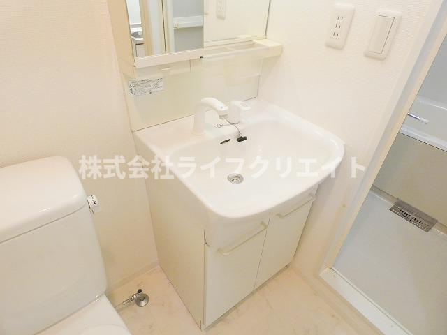 ヴィラフローリッシュの洗面所