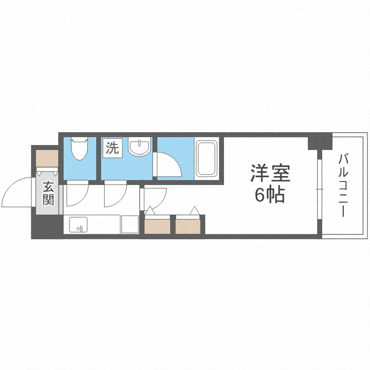 サムティ梅田インターコアの間取り|サムティ梅田インターコア　間取り