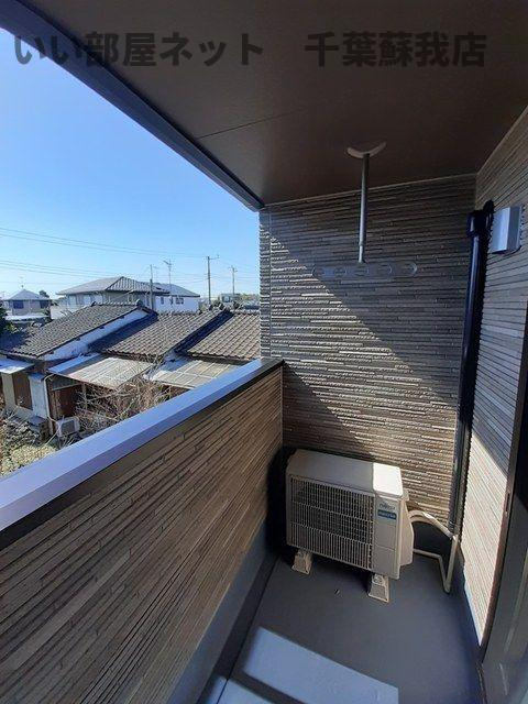 パレス　ハンド　Ⅲのバルコニー|暖かな日差しのふりそそぐバルコニー