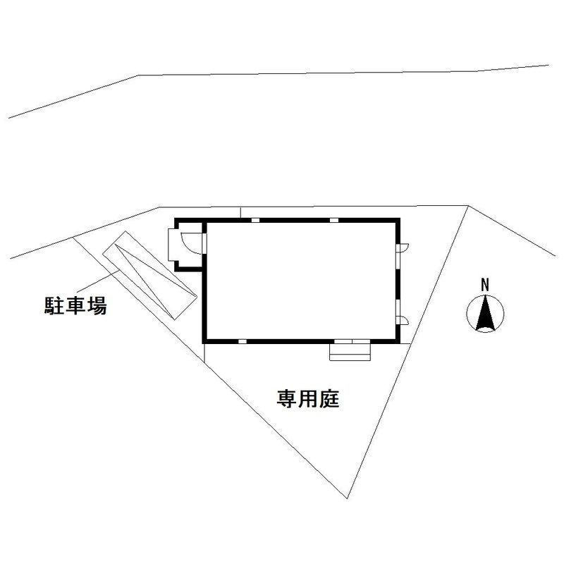 松戸市大金平１２３戸建賃貸の区画図