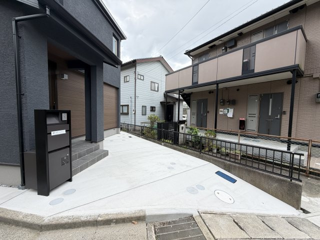 松戸市大金平１２３戸建賃貸の駐車場