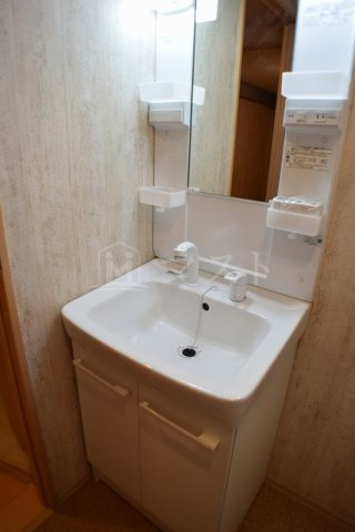 大阪市中央区和泉町２丁目の賃貸マンションの洗面所|他号室参考写真