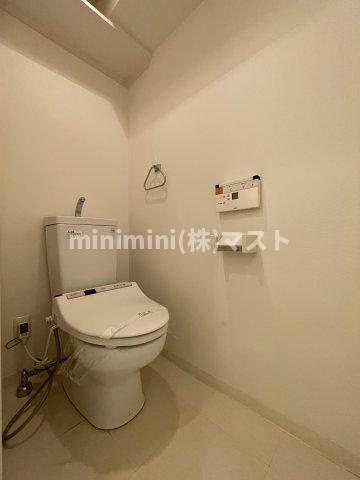 大阪市北区天満２丁目の賃貸マンションのトイレ