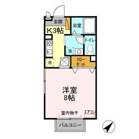 ノーブル富里の間取り
