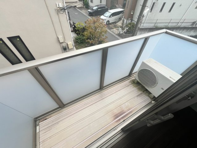 アルシュN2のバルコニー