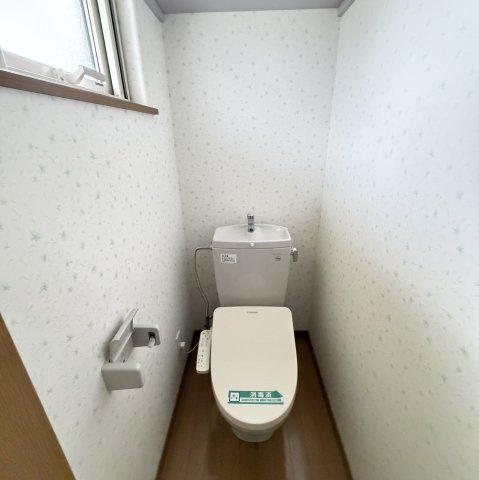 ハイツ紫苑青葉のトイレ|清潔感のあるトイレです