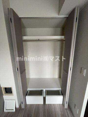 大阪市中央区東心斎橋１丁目の賃貸マンションの収納