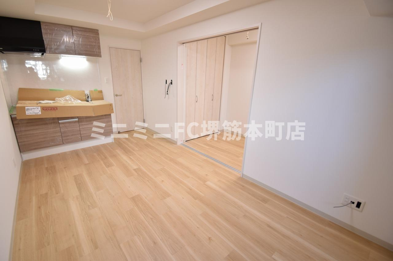 大阪市東成区玉津１丁目の賃貸マンションの居間・リビング