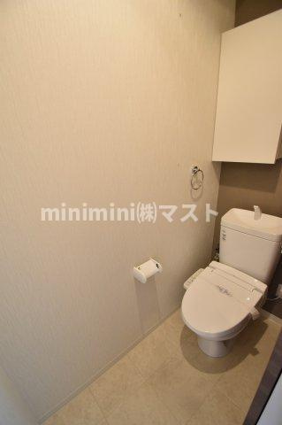 大阪市東成区大今里西１丁目の賃貸マンションのトイレ