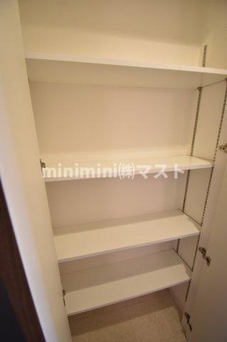 大阪市東成区大今里西１丁目の賃貸マンションの収納