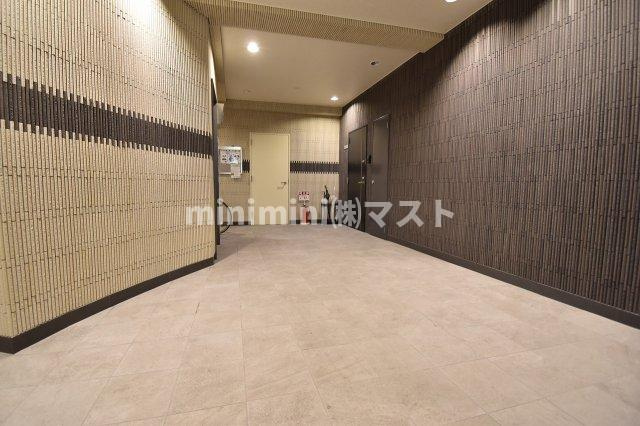 大阪市東成区大今里西１丁目の賃貸マンションのロビー