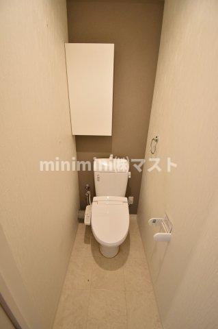 大阪市東成区大今里西１丁目の賃貸マンションのトイレ