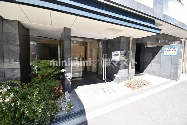 大阪市中央区松屋町住吉の賃貸マンションのエントランス