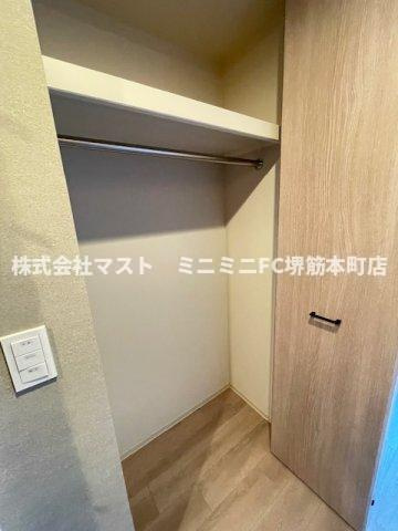 大阪市東成区東中本２丁目の賃貸マンションの収納