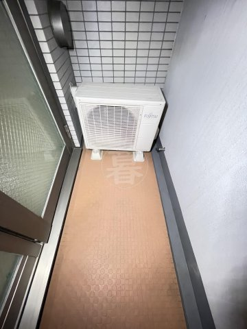 スカイコート武蔵新田のバルコニー