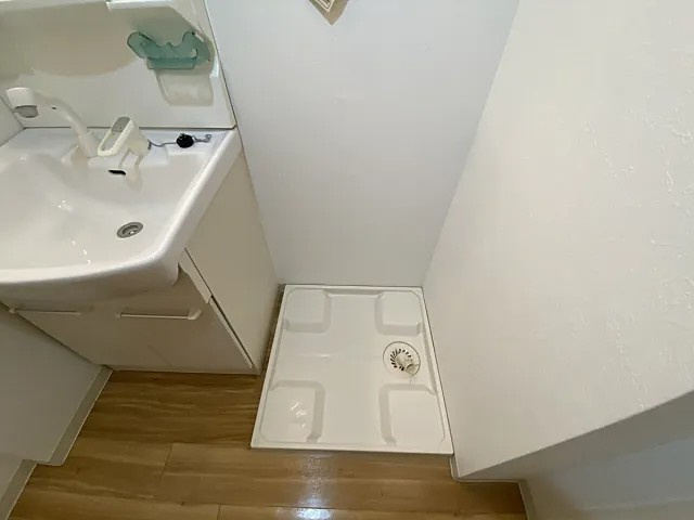 芦屋市松ノ内町の賃貸マンションの洗面所