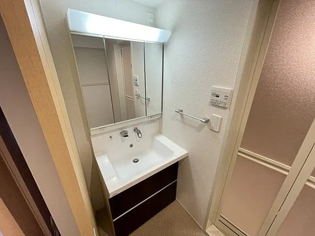 神戸市灘区篠原本町３丁目の賃貸マンションの洗面所