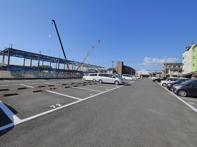 大安寺モータープールの駐車場