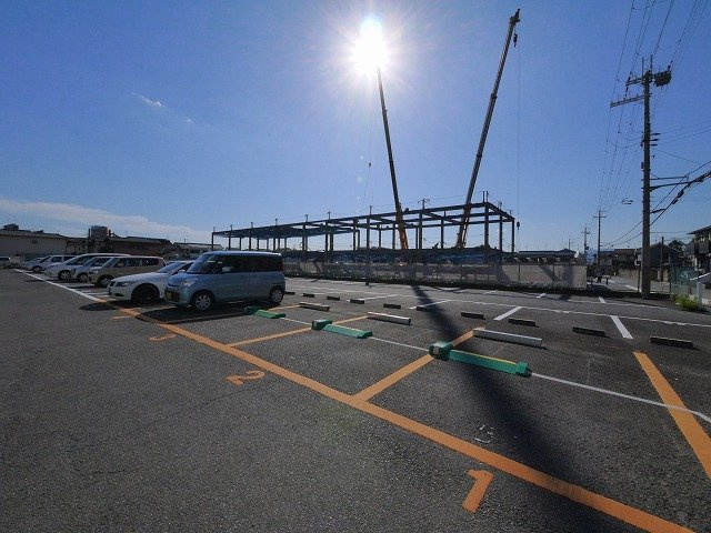 大安寺モータープールの駐車場