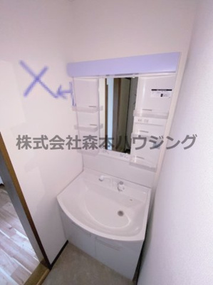 【独立洗面台】 | 　メイコータウンⅠ | 独立洗面化粧台付き