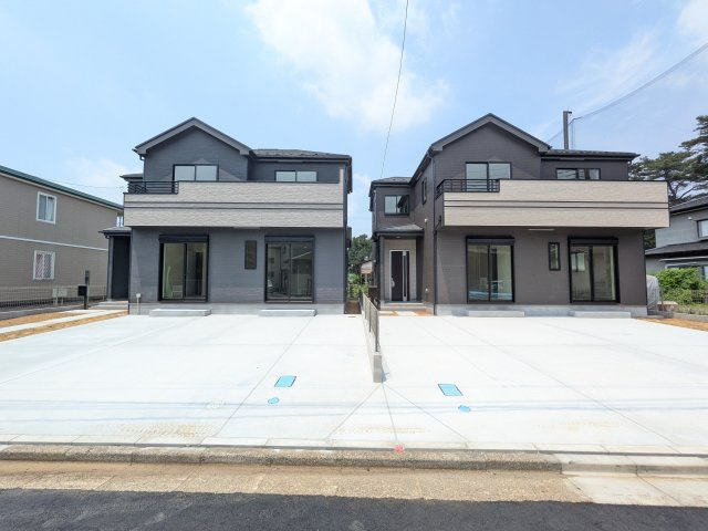 つくばみらい市伊奈東41番　新築戸建て　A号棟の外観