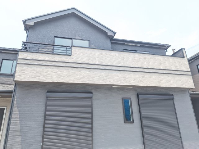 つくばみらい市伊奈東41番　新築戸建て　A号棟のバルコニー