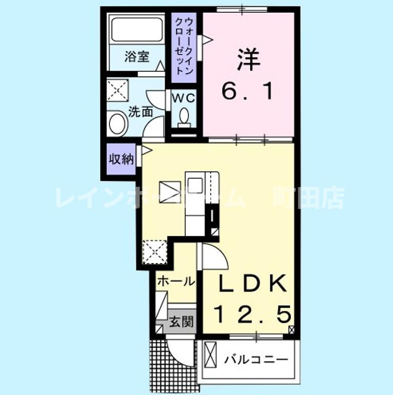 マカロン.m※初期費用分割あと払いサービス利用可能物件の間取り