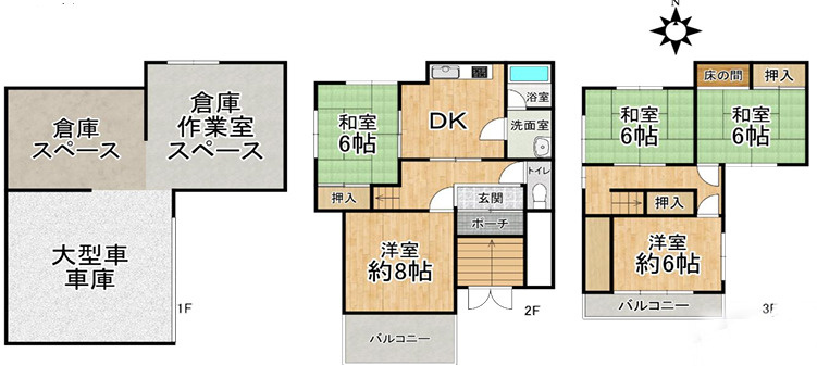 堺市北区東浅香山町2丁
