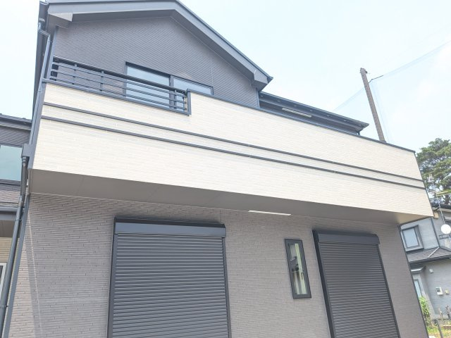 つくばみらい市伊奈東41番　新築戸建て　B号棟のバルコニー
