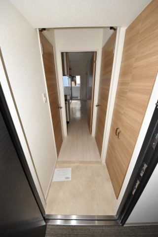 スプランディッド難波Ⅰの玄関