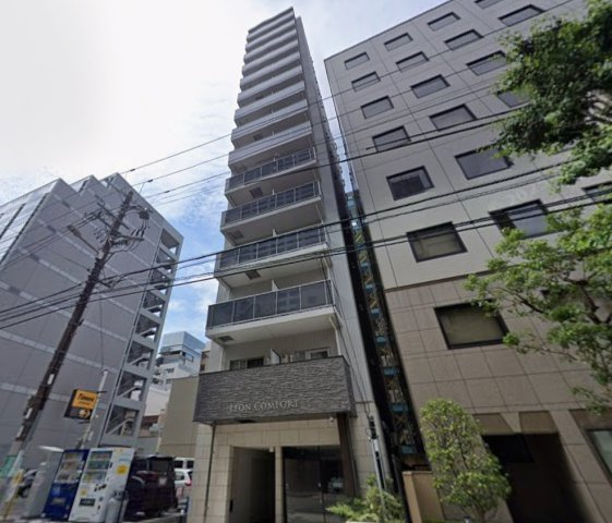 レオンコンフォート大手前ラトゥールのバルコニー