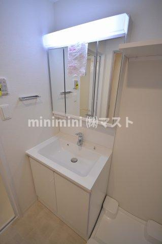 大阪市西区南堀江２丁目の賃貸マンションの洗面所
