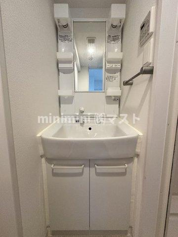 大阪市西区南堀江１丁目の賃貸マンションの洗面所