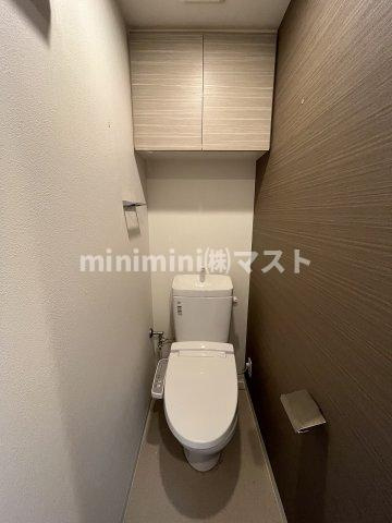 大阪市西区京町堀１丁目の賃貸マンションのトイレ