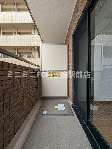 大阪市西区土佐堀１丁目の賃貸マンションのバルコニー