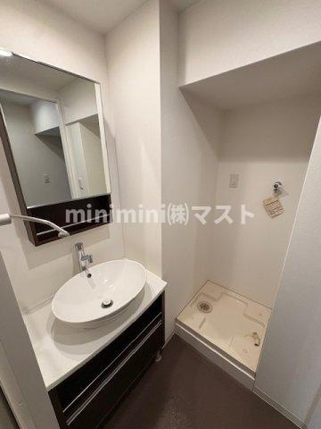 大阪市西区新町１丁目の賃貸マンションの洗面所