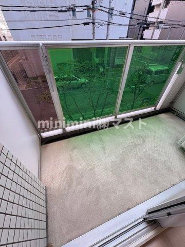 大阪市西区新町１丁目の賃貸マンションのバルコニー