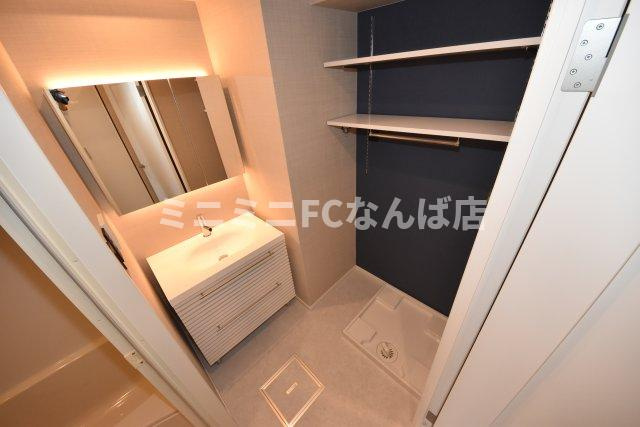 ブエナビスタ難波タワーの洗面所