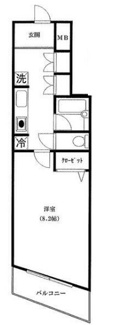 【間取り】 | アーバンライフ中野坂上 | 間取りです。