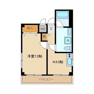 【間取り】 | MSコート | 間取りです。